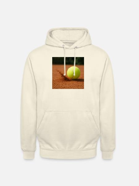 Sportarten - Tennis - Unisex Hoodie - Vanille-Milchshake