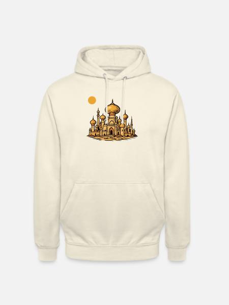 Cité arabe - Sweat-shirt à capuche unisexe - vanille