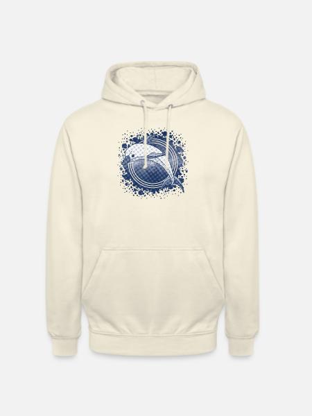 Delfin - Unisex Hoodie - Vanille-Milchshake