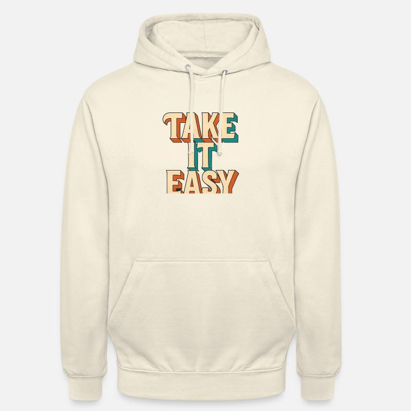 Take it easy - Unisex Hoodie - Vanille-Milchshake