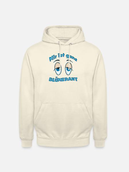 Mir ist ganz blümerant - Unisex Hoodie - Vanille-Milchshake