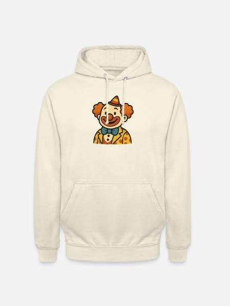 clown - Unisex Hoodie - vanilla