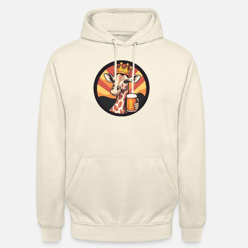 Giraffe Bier - Unisex Hoodie - Vanille-Milchshake