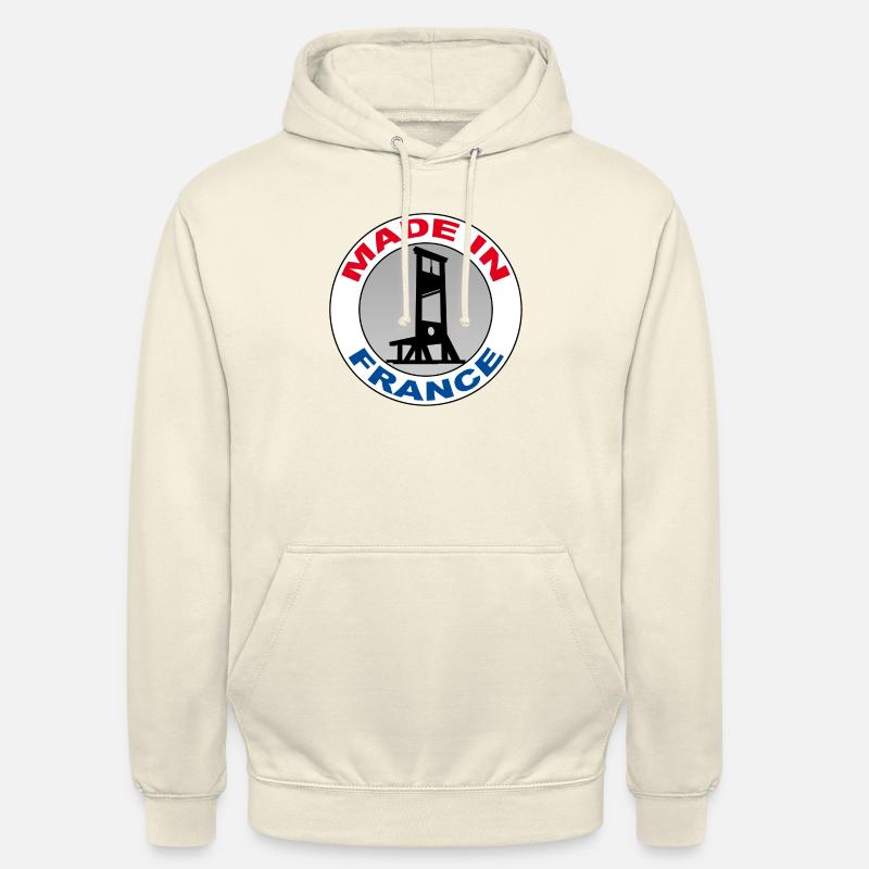 guillotine - Sweat-shirt à capuche unisexe - vanille