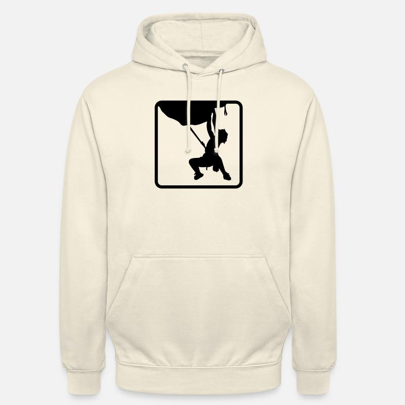 klettern01 - Unisex Hoodie - Vanille-Milchshake