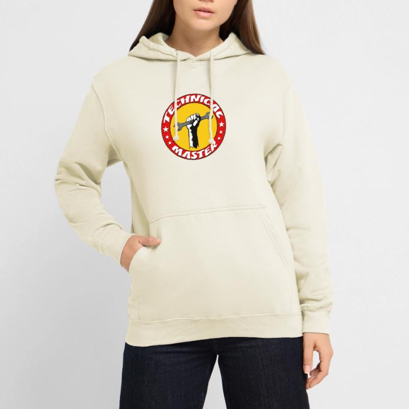 technical master Sweat-shirt à capuche unisexe