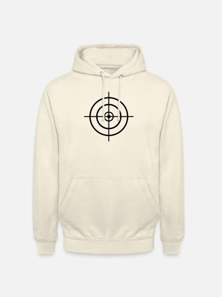 Fadenkreuz - Unisex Hoodie - Vanille-Milchshake