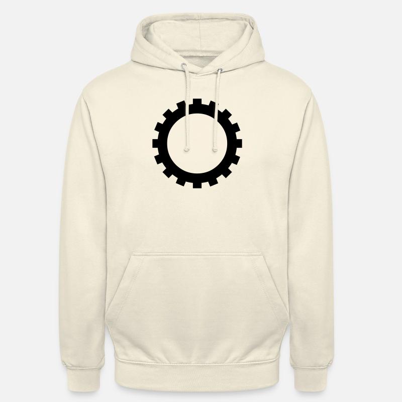 zahnrad - Unisex Hoodie - Vanille-Milchshake