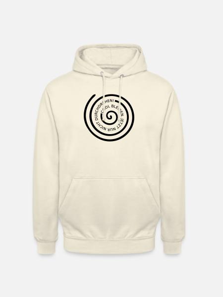 Cool bleiben - Farbwechsel - Unisex Hoodie - Vanille-Milchshake
