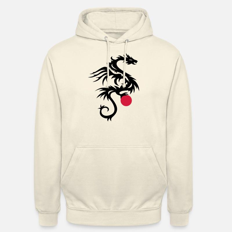 Drachen DRAKO 1 - Unisex Hoodie - Vanille-Milchshake