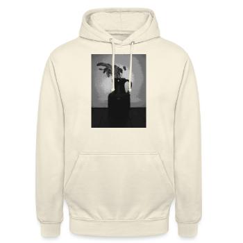 Isababs - Unisex Hoodie - Vanille-Milchshake - Vorne - Alina (178cm) & Michal (187cm)
