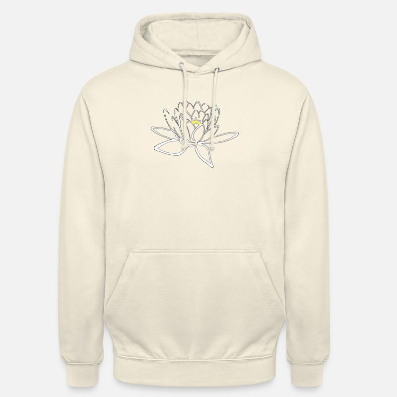 fleur de lotus - Sweat-shirt à capuche unisexe - undefined