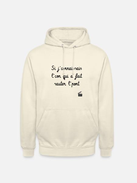 La Septième Compagnie - Réplique culte - Sweat-shirt à capuche unisexe - vanille