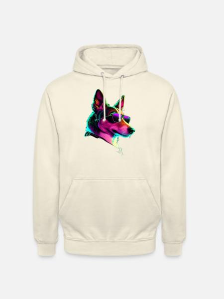 Basenji Dogs Basenjis - Unisex Hoodie - vanilla