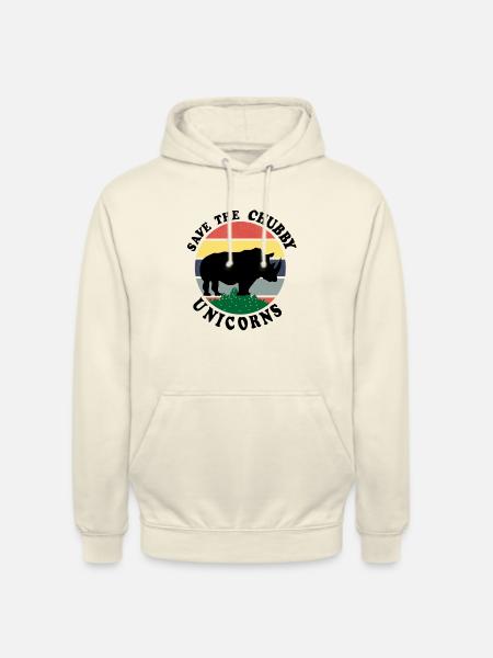 RETTET DAS MOLLIGE EINHÖRNER SHIRT - Unisex Hoodie - Vanille-Milchshake