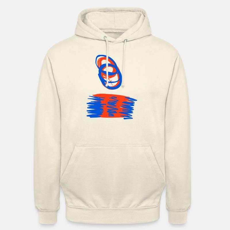 B wie Basel das Baselsouvenir - Unisex Hoodie - Vanille-Milchshake