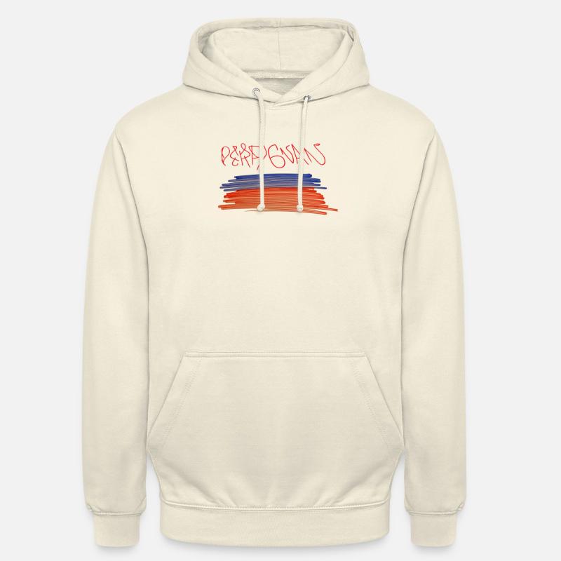 Perpignan Perpignan Perpignan - Sweat-shirt à capuche unisexe - vanille