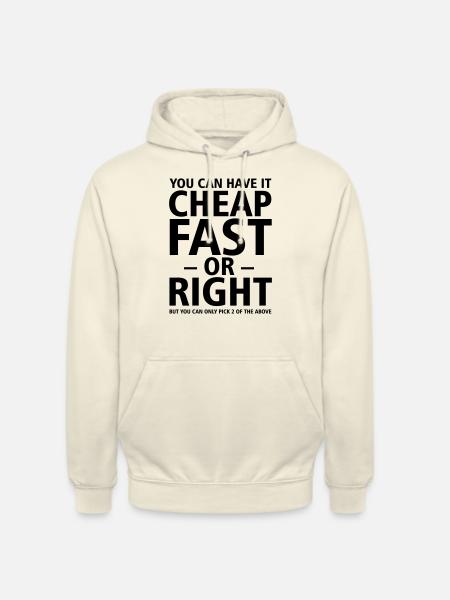 vous pouvez l’avoir - Sweat-shirt à capuche unisexe - vanille