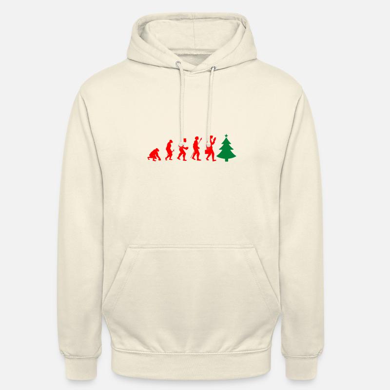 Évolution de Noël - Sweat-shirt à capuche unisexe - undefined