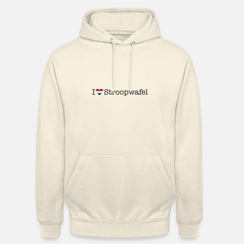 J’adore Stroopwafel - Sweat-shirt à capuche unisexe - vanille