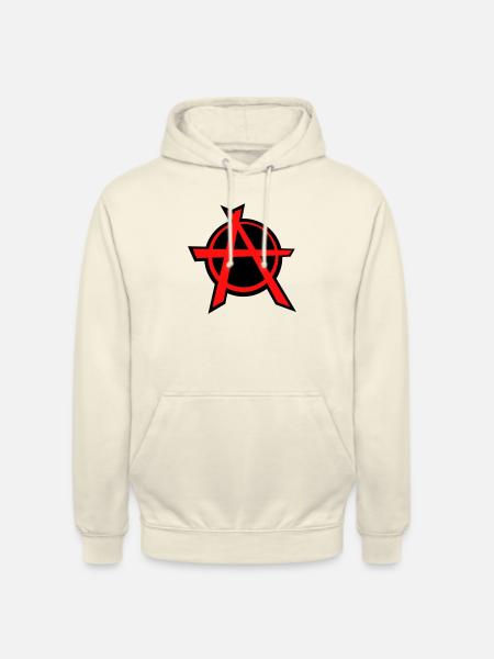 Anarchiste - Sweat-shirt à capuche unisexe - vanille