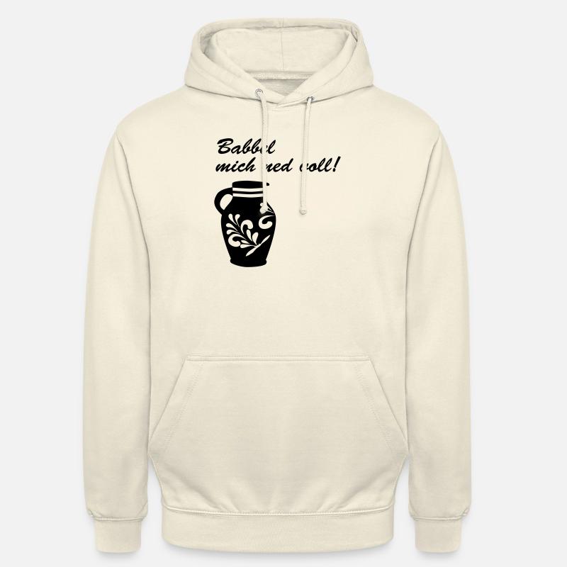Bembel Babbel mich ned - Unisex Hoodie - Vanille-Milchshake