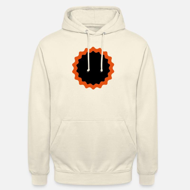 Patchs de vélo - Sweat-shirt à capuche unisexe - vanille
