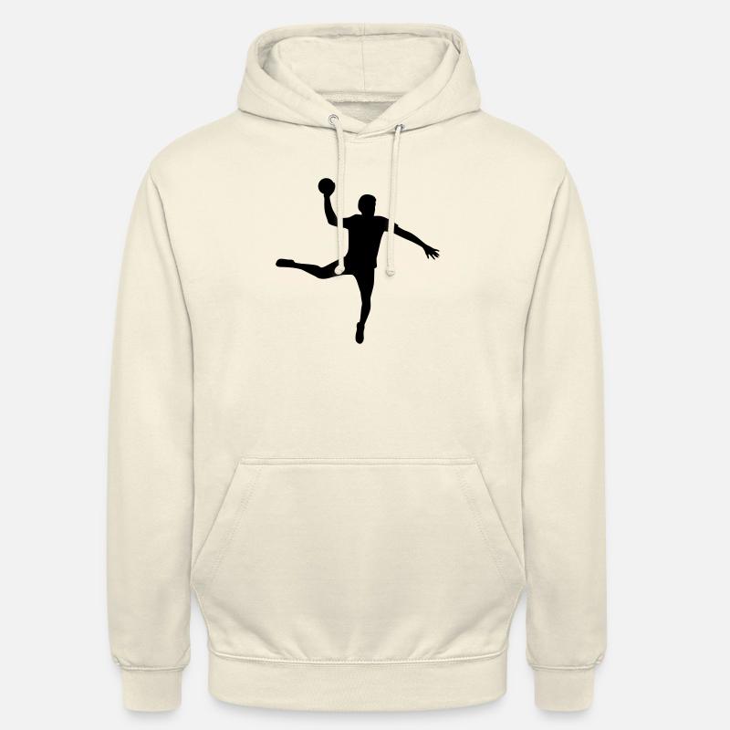 Handball - Sweat-shirt à capuche unisexe - vanille