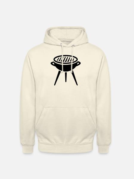BBQ barbecue - Unisex Hoodie - vanilla