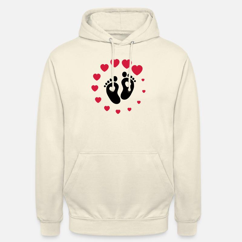 Baby loading - Sweat-shirt à capuche unisexe - vanille