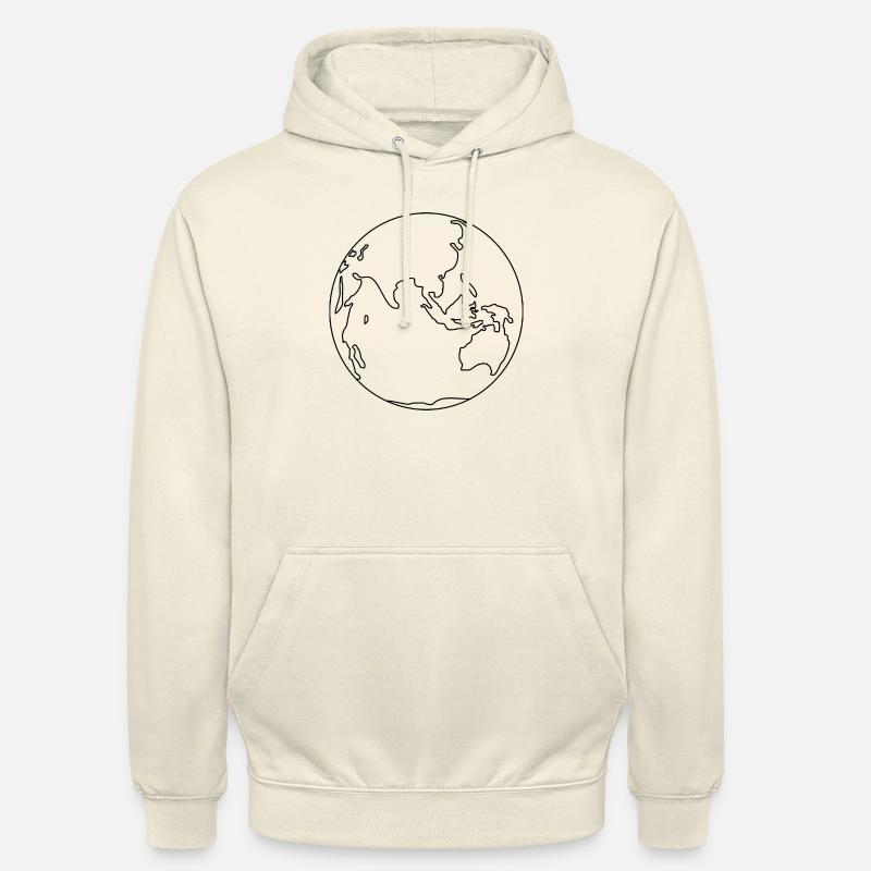 Erde - Unisex Hoodie - Vanille-Milchshake