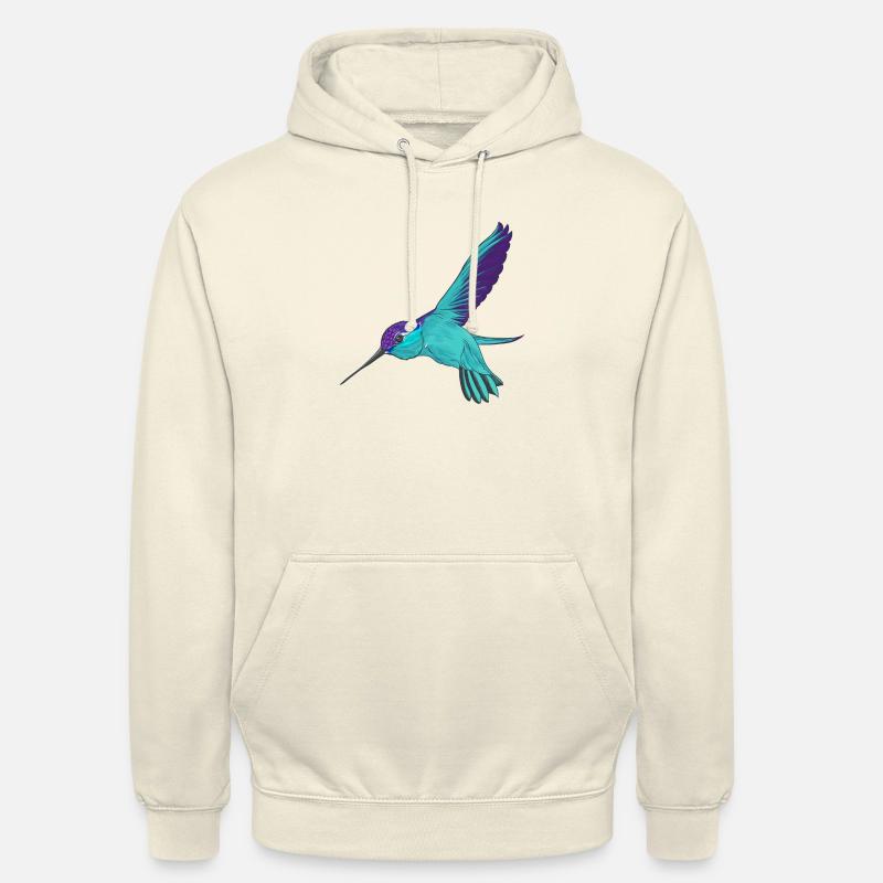 Colibri - Sweat-shirt à capuche unisexe - vanille