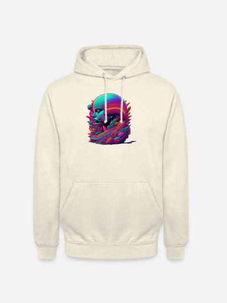 Dribble Head - Unisex Hoodie - vanilla