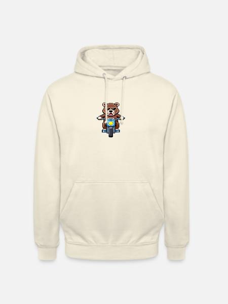 Die Bären-Saga - MOTORRAD - Unisex Hoodie - Vanille-Milchshake