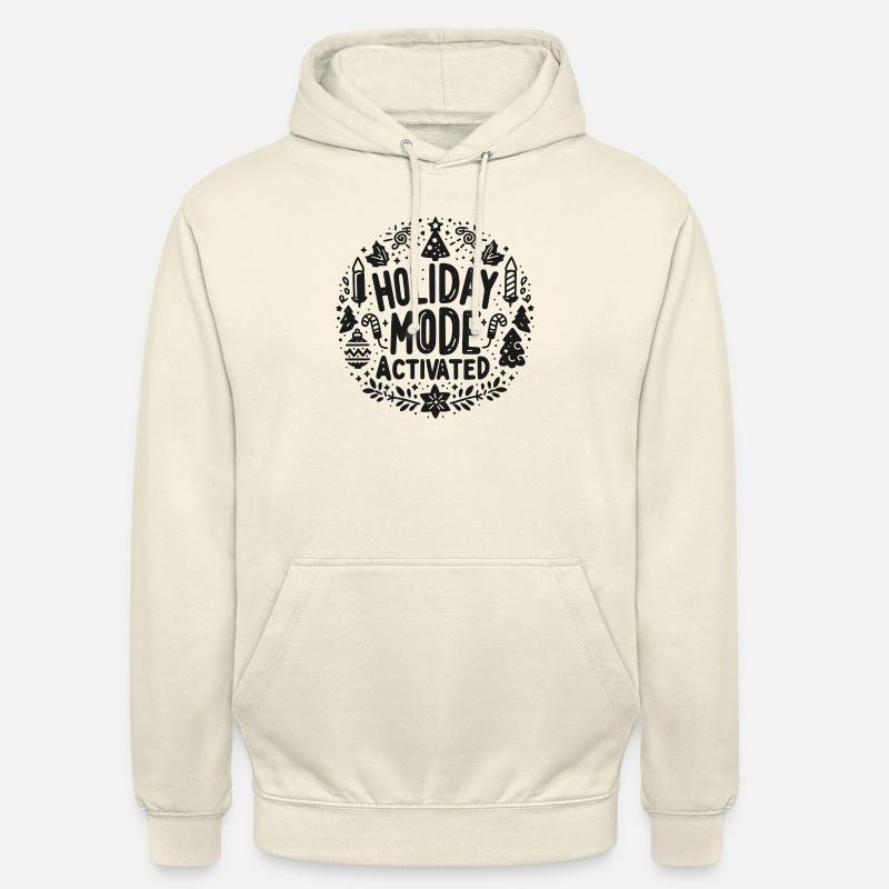 Mode vacances activé - Sweat-shirt à capuche unisexe - vanille