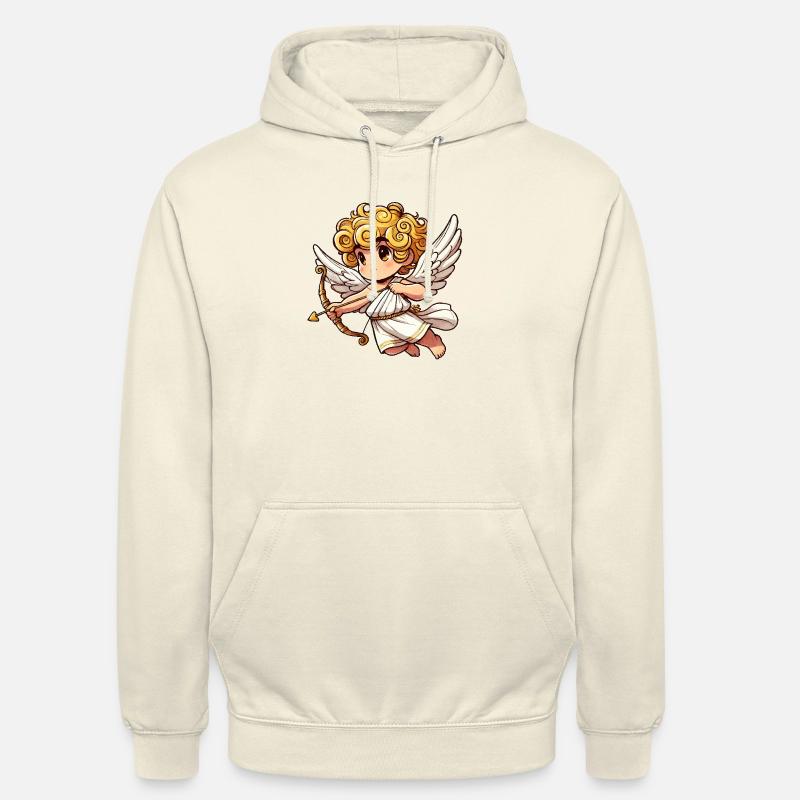 Engel Comic Amor - Unisex Hoodie - Vanille-Milchshake
