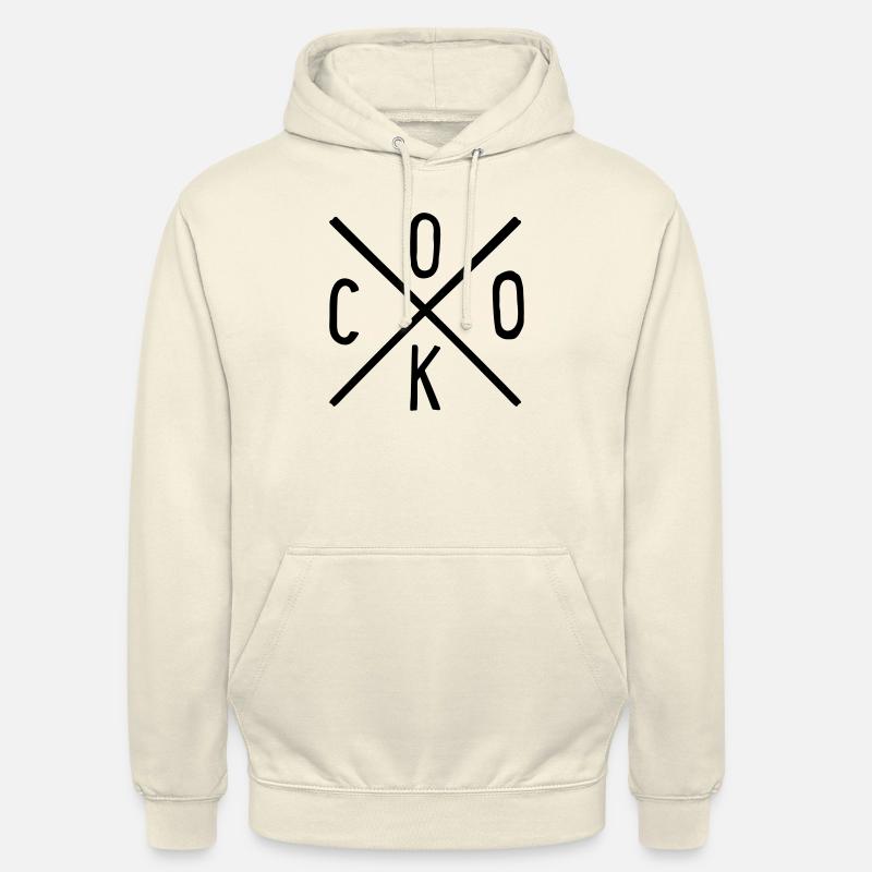 Cuire - Sweat-shirt à capuche unisexe - vanille