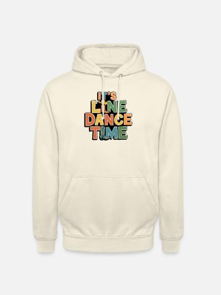 Line Dance Time Line Dancing min lidenskap - Unisex-hettegenser - vanilje-milkshake