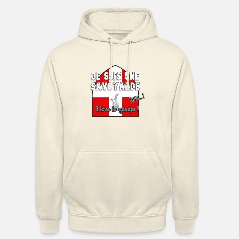 savoyarde love genepy - Sweat-shirt à capuche unisexe - vanille