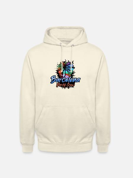 Barcelona Party Crew Holidays - Unisex Hoodie - vanilla