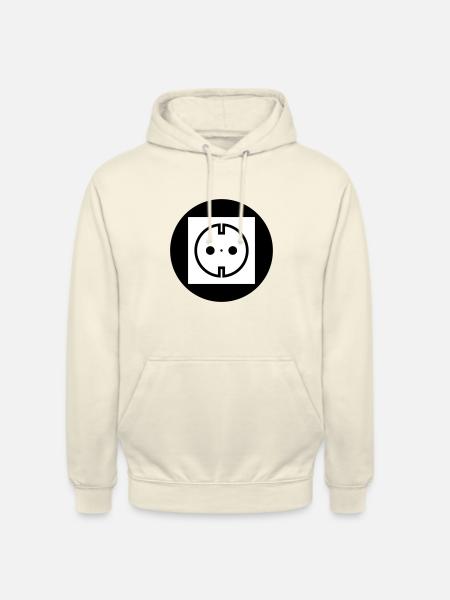 Electricity socket - Unisex Hoodie - vanilla