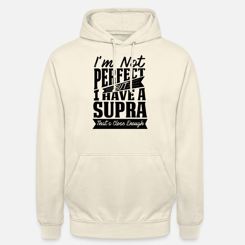 PARFAIT AVEC SUPRA B - Sweat-shirt à capuche unisexe - vanille