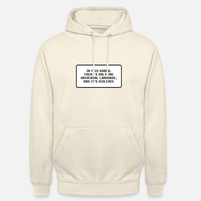 Citation Technoblade - Sweat-shirt à capuche unisexe - vanille