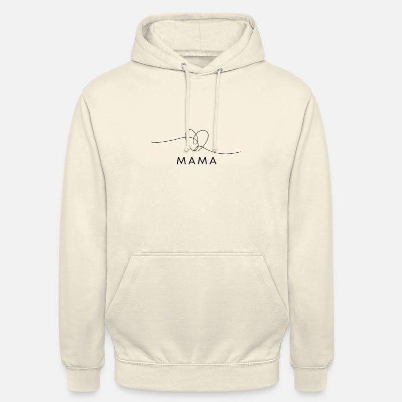 Mama - Unisex Hoodie - Vanille-Milchshake