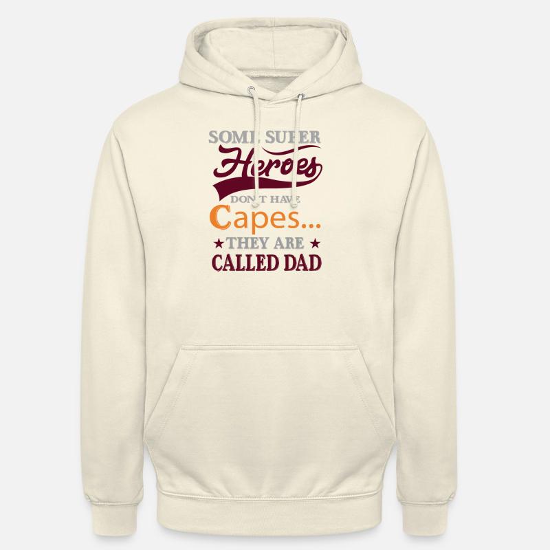 Super Hero called Dad - Unisex Hoodie - Vanille-Milchshake