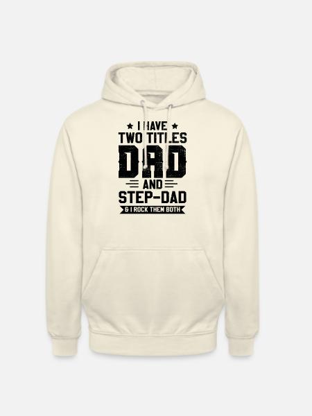 père - Sweat-shirt à capuche unisexe - vanille