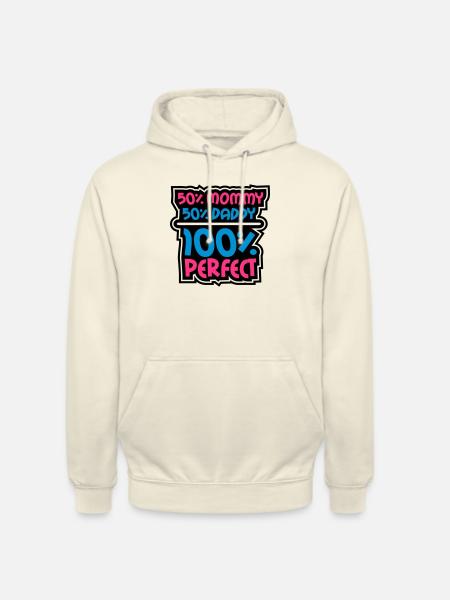 100 Procent Perfect - Sweat-shirt à capuche unisexe - vanille