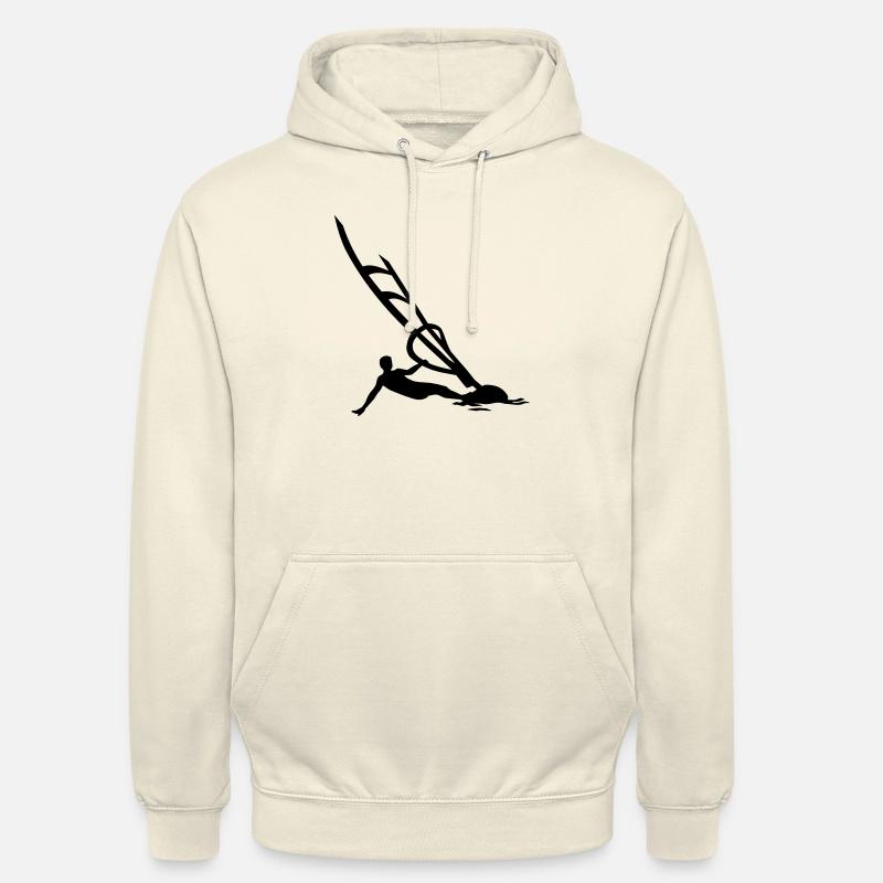 Windsurfen - Unisex Hoodie - Vanille-Milchshake