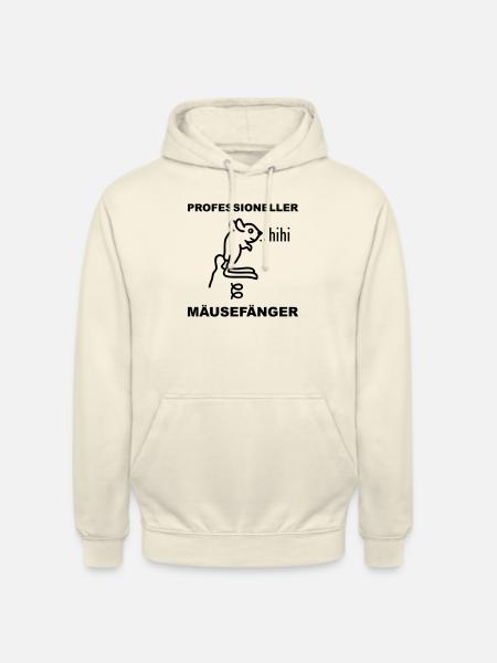 Professioneller Mäusefänger - Unisex Hoodie - Vanille-Milchshake