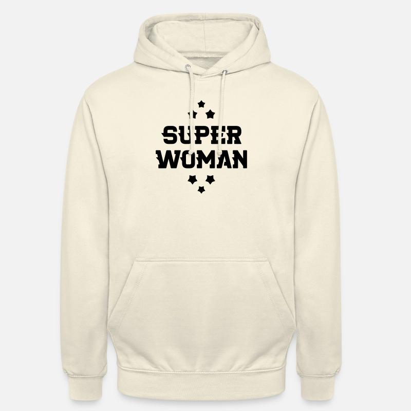 fille / fée / princesse / bébé - Sweat-shirt à capuche unisexe - vanille